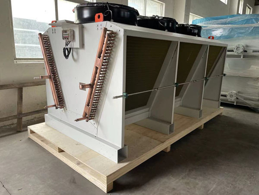 Refroidisseur de condensateur d'air de matériel de réfrigération de ROHS pour l'entreposage au froid hybride