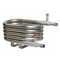 Échangeur de chaleur coaxial adapté aux besoins du client de bobine avec le tube lisse tordu par titane