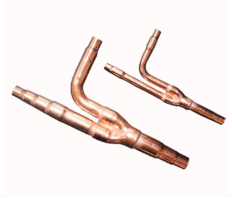 Composants élevés d'échangeur de chaleur de longévité de tuyau d'en cuivre de branche