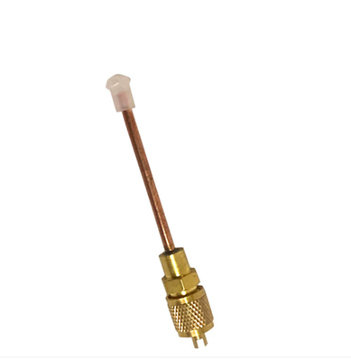 3/8&quot; composants d'échangeur de chaleur de valve de valve de la CAHT Access pour le réfrigérateur