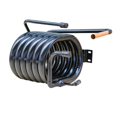 Échangeur de chaleur coaxial titanique, échangeur de chaleur de pompe à chaleur anticorrosion