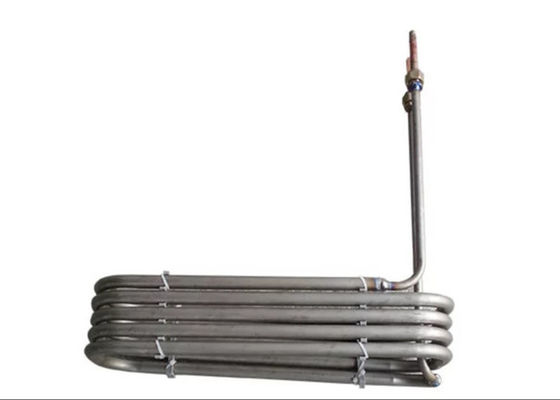 Évaporation compacte d'échangeur de chaleur de bobine de tube pour la machine de la température constante de mariculture